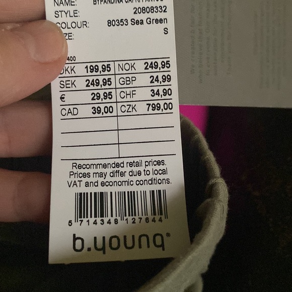 b.young Bypandina Capri pants - Picture 2 of 2